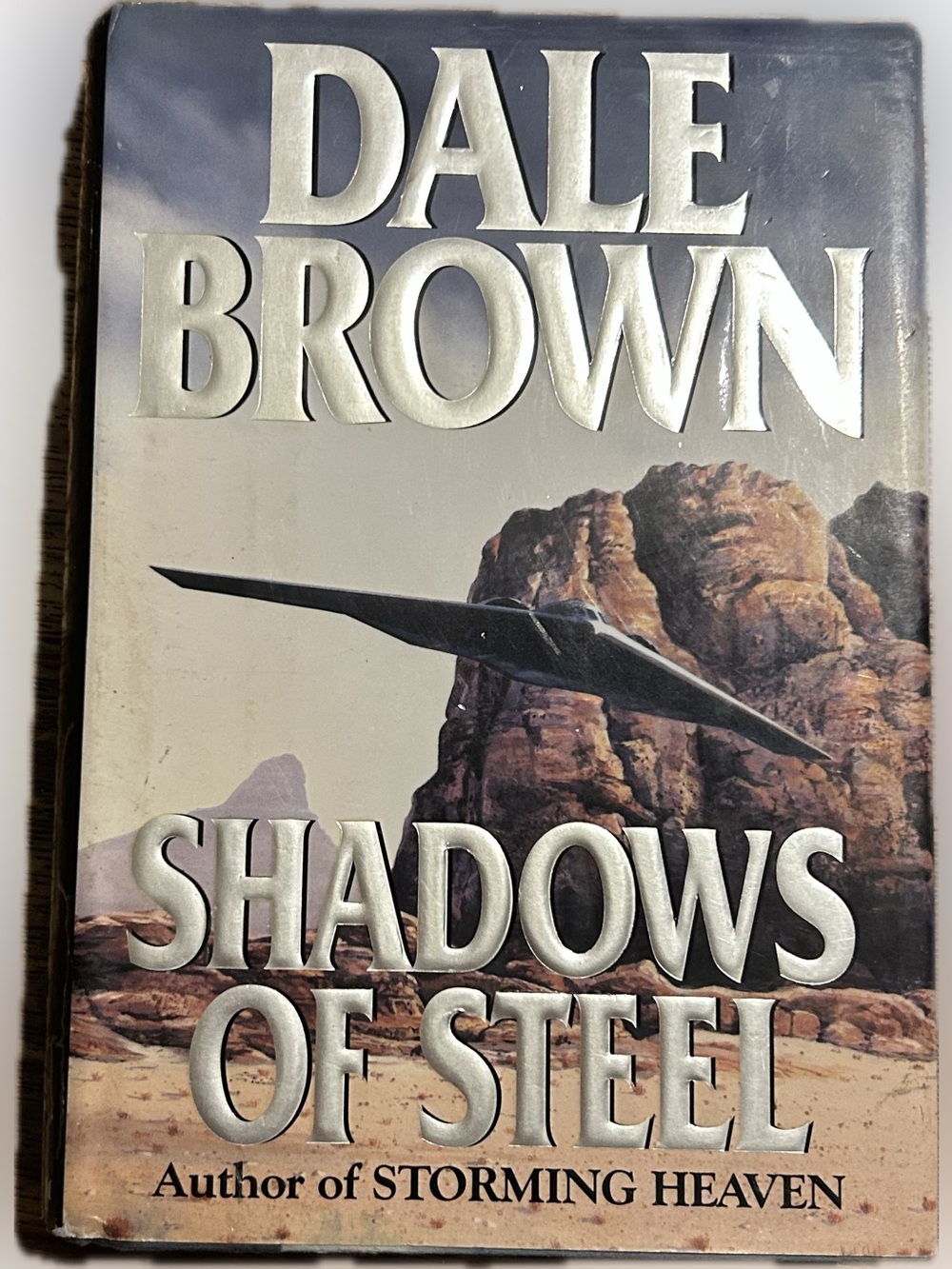 Dale Brown “Shadows of Steel” (1996) Sci-Fi Action Adventure Book - Hard Copy
